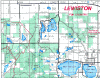 Lewiston, Michigan area map